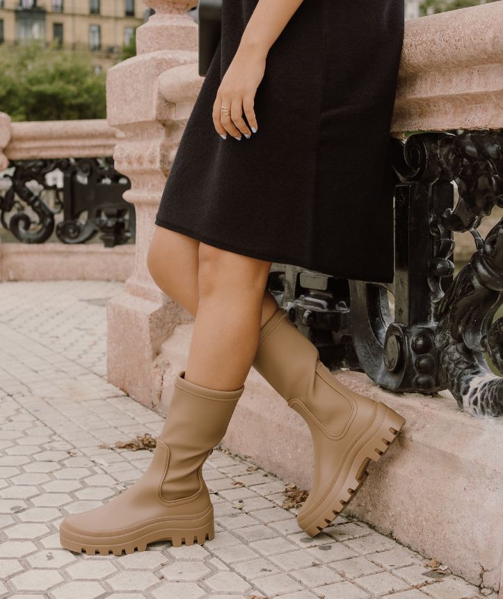 Botas de agua de goma para hombre, Botines de goma